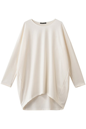 ミズイロインド/mizuiro indのクルーネックコクーンプルオーバー(110100/110103)