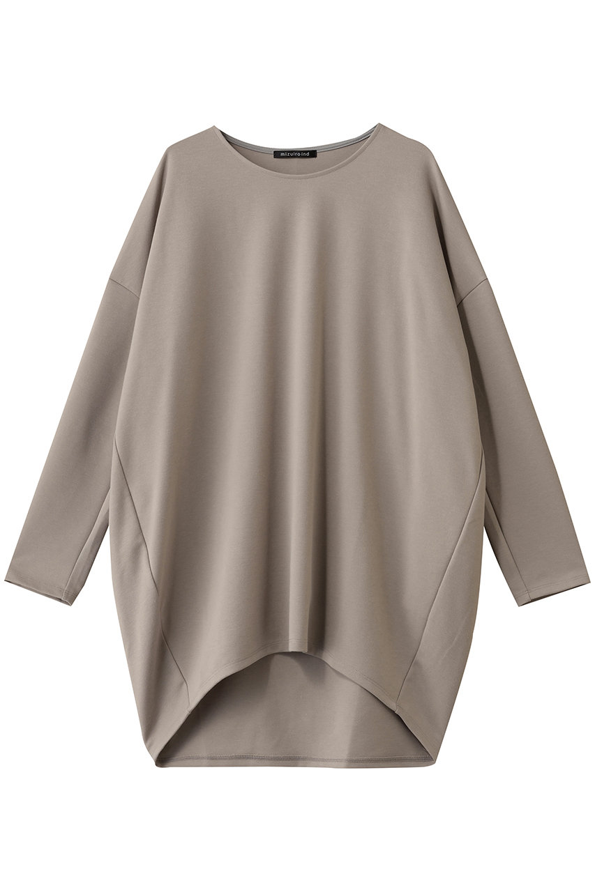 mizuiro ind crew neck coon P/O プルオーバー (beige, F) ミズイロインド ELLE SHOP mizuiro ind crew neck coon P/O プルオーバー (beige, F) ミズイロインド ELLE SHOP