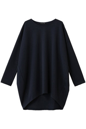 ミズイロインド/mizuiro indのクルーネックコクーンプルオーバー(110100/110103)