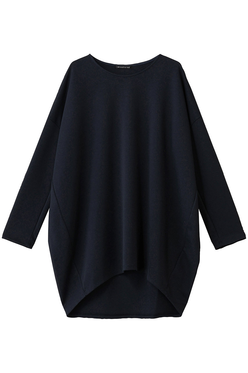 mizuiro ind crew neck coon P/O プルオーバー (navy, F) ミズイロインド ELLE SHOP mizuiro ind crew neck coon P/O プルオーバー (navy, F) ミズイロインド ELLE SHOP
