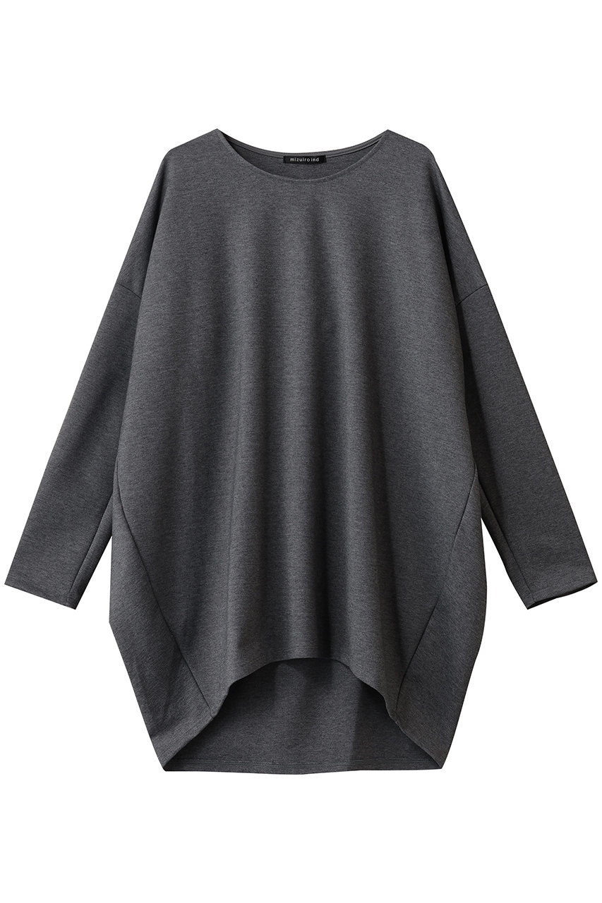 mizuiro ind crew neck coon P/O プルオーバー (gray, F) ミズイロインド ELLE SHOP mizuiro ind crew neck coon P/O プルオーバー (gray, F) ミズイロインド ELLE SHOP