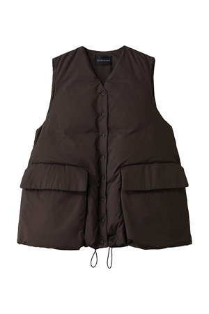 ミズイロインド/mizuiro indのdown vest ベスト(110800/110805)