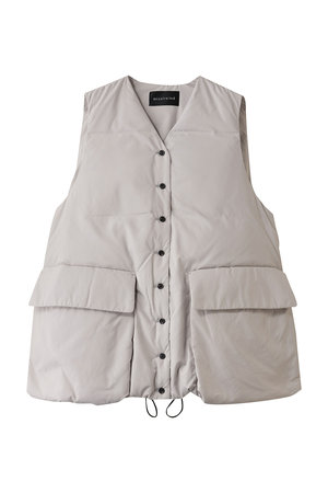 ミズイロインド/mizuiro indのdown vest ベスト(110800/110805)