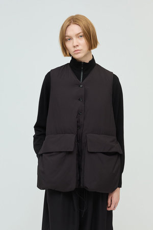 ミズイロインド/mizuiro indのdown vest ベスト(110800/110805)
