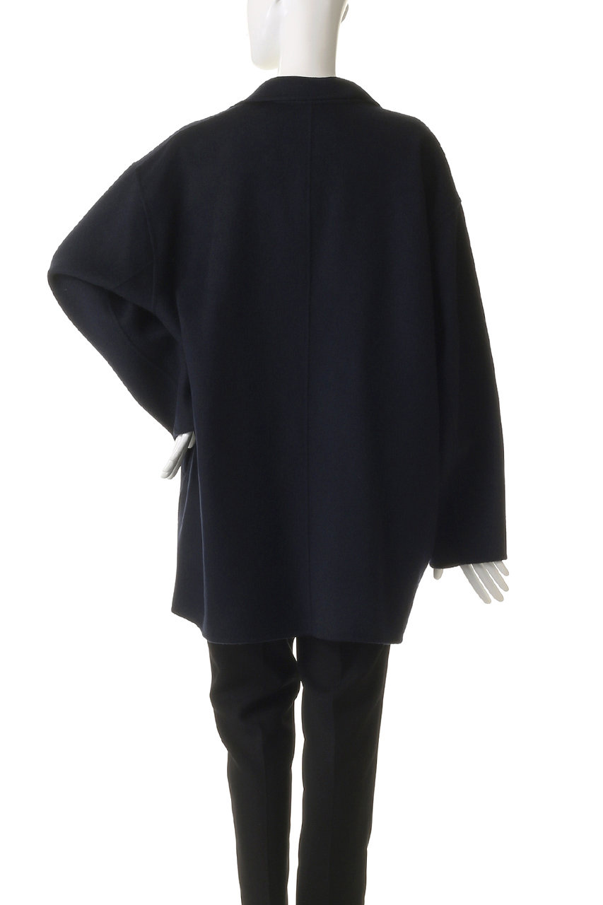 mizuiro ind(ミズイロインド)｜ウールテーラードジャケット/navy の