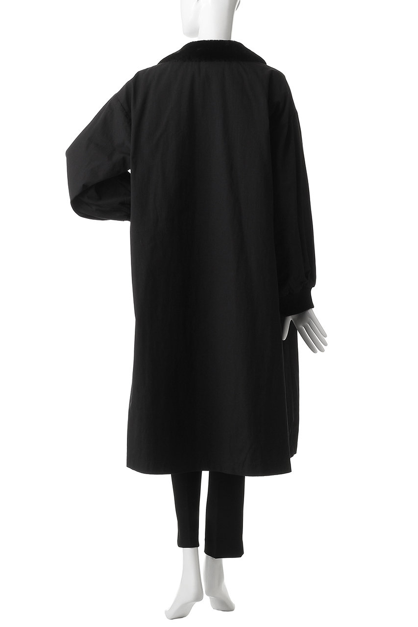 mizuiro ind(ミズイロインド)｜バックボアコート/c.gray の通販