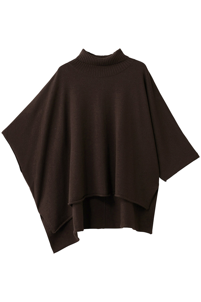 mizuiro ind poncho like P/O プルオーバー (d.brown, F) ミズイロインド ELLE SHOP