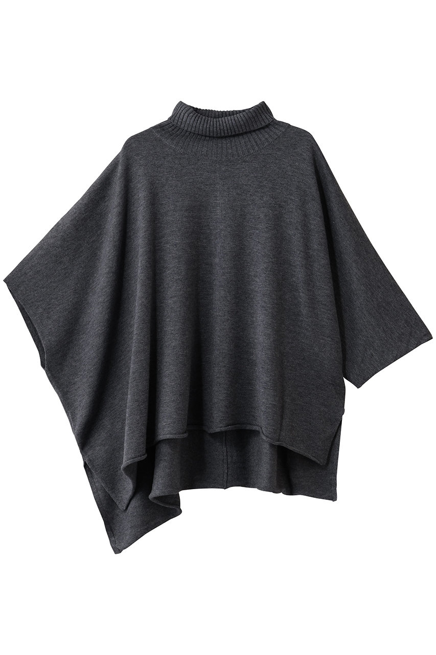 mizuiro ind poncho like P/O プルオーバー (gray, F) ミズイロインド ELLE SHOP mizuiro ind poncho like P/O プルオーバー (gray, F) ミズイロインド ELLE SHOP