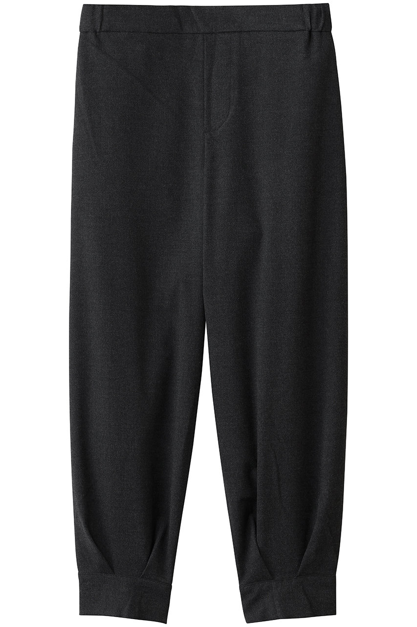 mizuiro ind tucked hem PT パンツ (gray, F) ミズイロインド ELLE SHOP