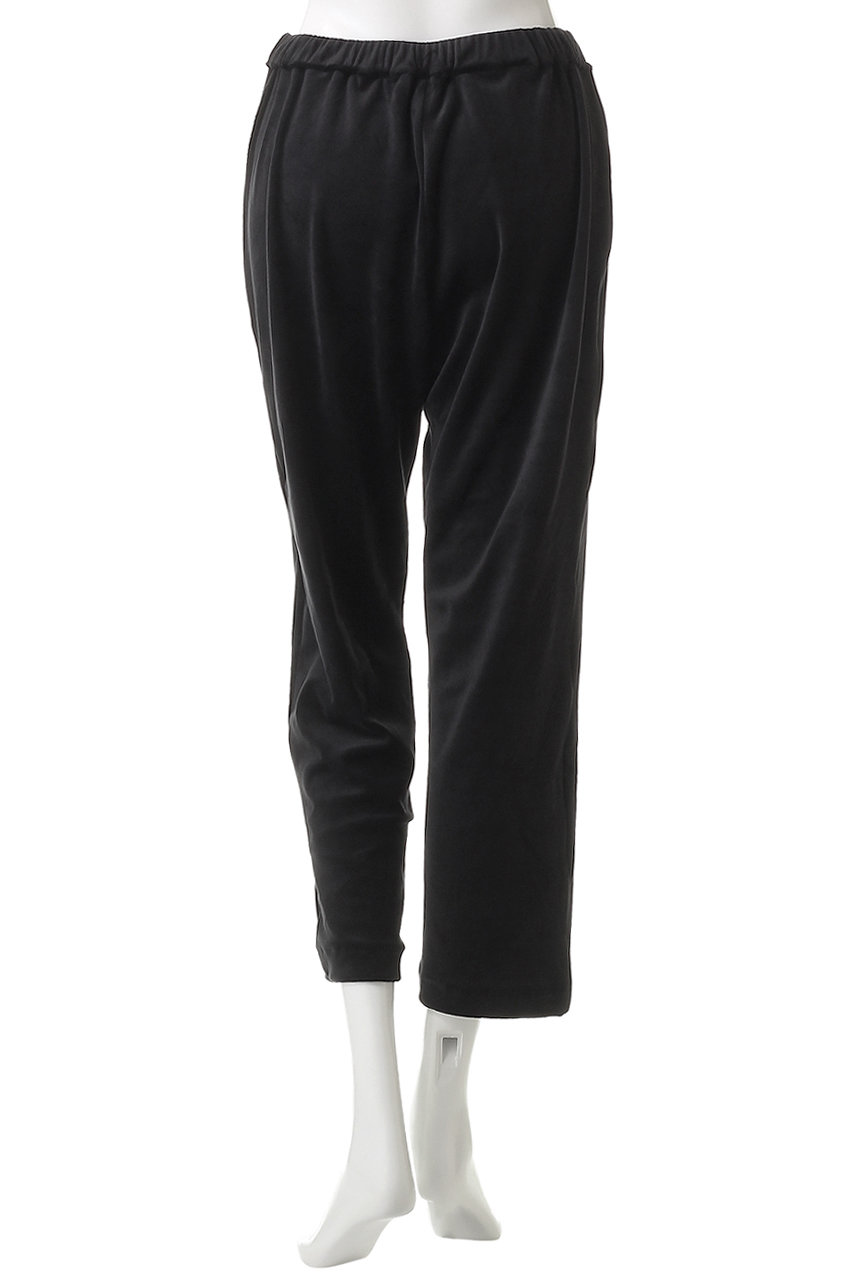 mizuiro ind(ミズイロインド)｜ベロアイージーパンツ/beige の通販