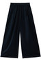 コーデュロイタックワイドパンツ ミズイロインド/mizuiro ind navy