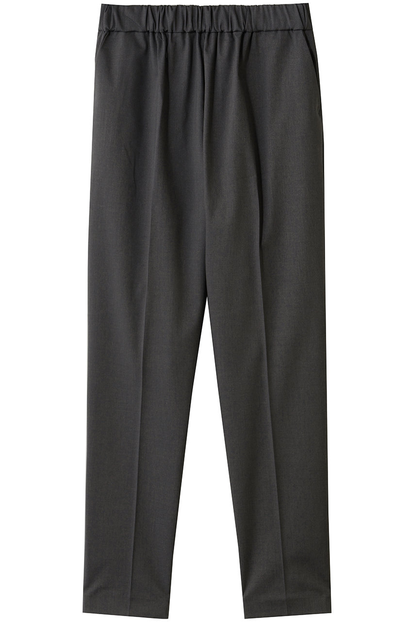 mizuiro ind T/R center press PT パンツ (c.gray, 2) ミズイロインド ELLE SHOP