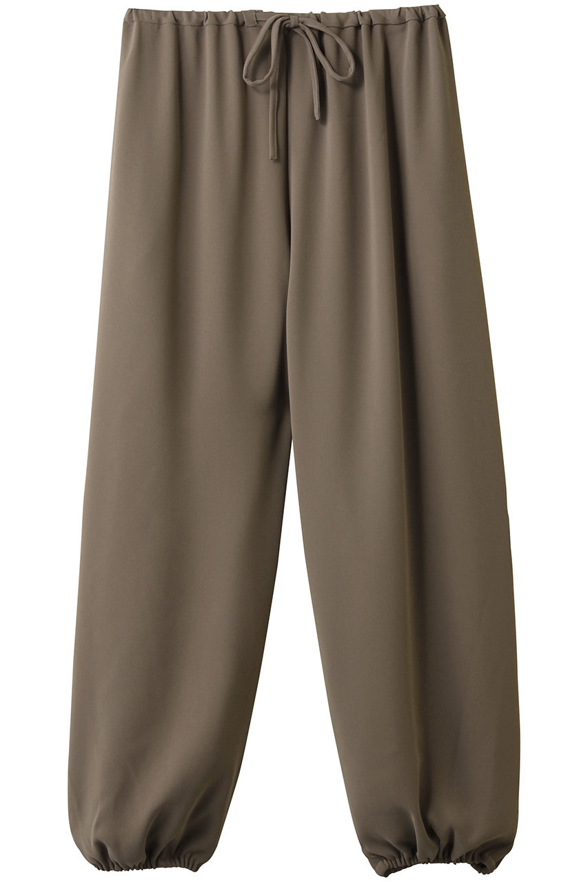 mizuiro ind drawstring hem PT パンツ (beige, F) ミズイロインド ELLE SHOP mizuiro ind drawstring hem PT パンツ (beige, F) ミズイロインド ELLE SHOP