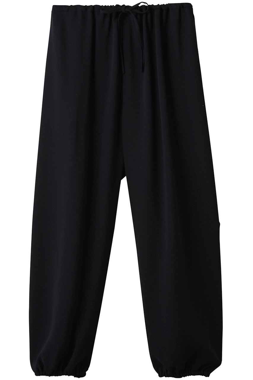 mizuiro ind drawstring hem PT パンツ (navy, F) ミズイロインド ELLE SHOP mizuiro ind drawstring hem PT パンツ (navy, F) ミズイロインド ELLE SHOP