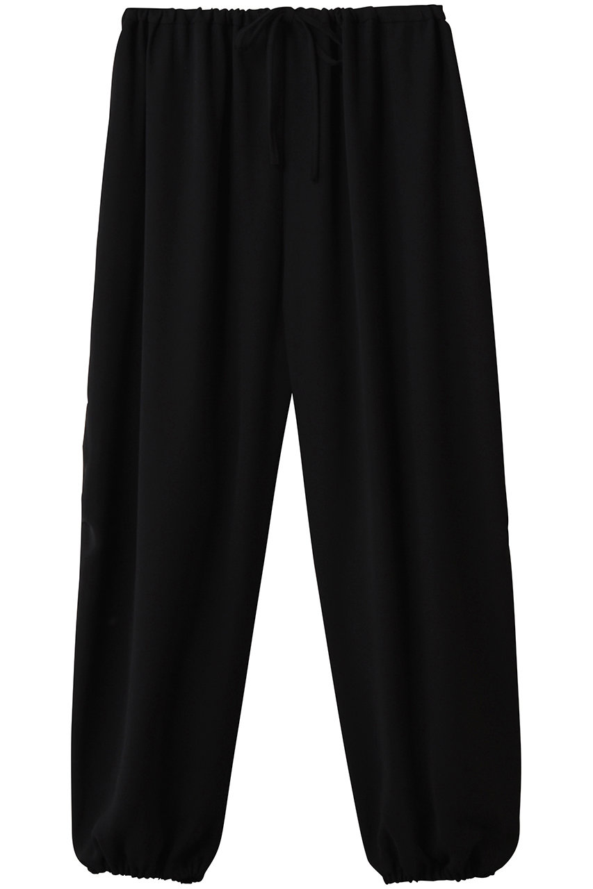 mizuiro ind drawstring hem PT パンツ (black, F) ミズイロインド ELLE SHOP