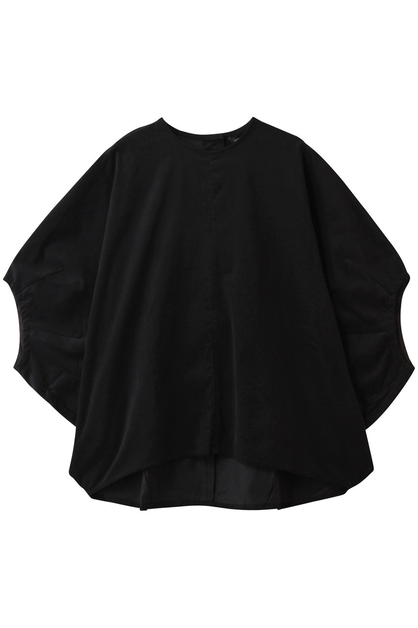 mizuiro ind corduroy cocoon P/O プルオーバー (black, F) ミズイロインド ELLE SHOP
