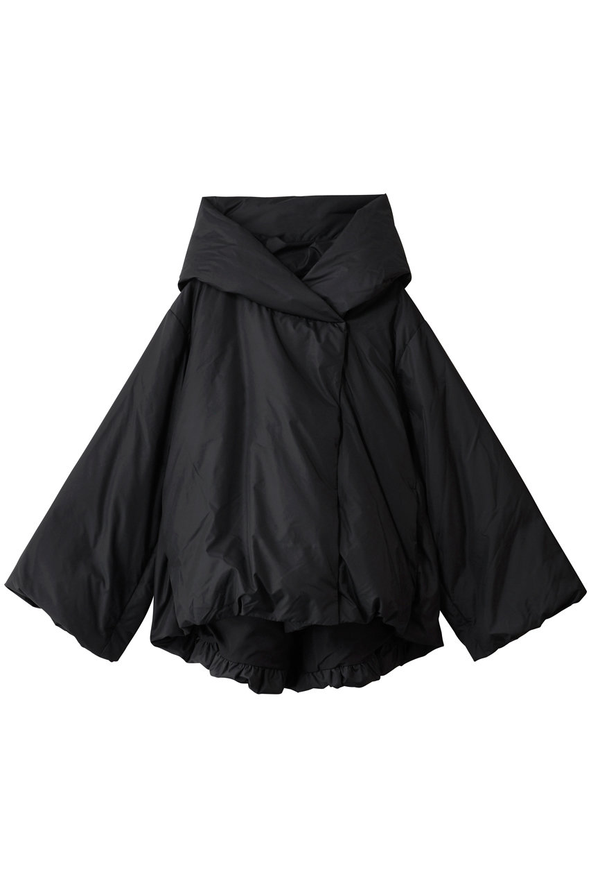 mizuiro ind(ミズイロインド)｜フード付きショートダウンジャケット