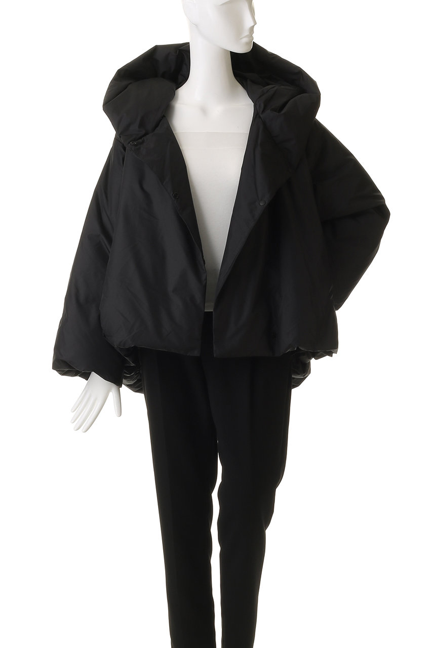 mizuiro ind(ミズイロインド)｜フード付きショートダウンジャケット