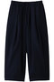 タックワイドパンツ ミズイロインド/mizuiro ind navy
