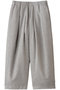 タックワイドパンツ ミズイロインド/mizuiro ind l.gray