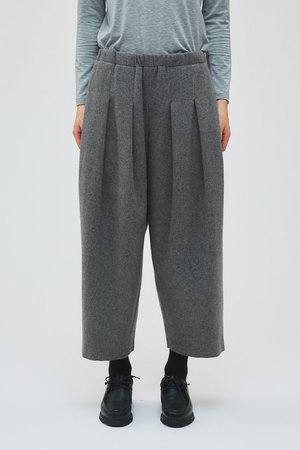 ミズイロインド/mizuiro indの【予約販売】tuck wide PT パンツ(110600/110601)