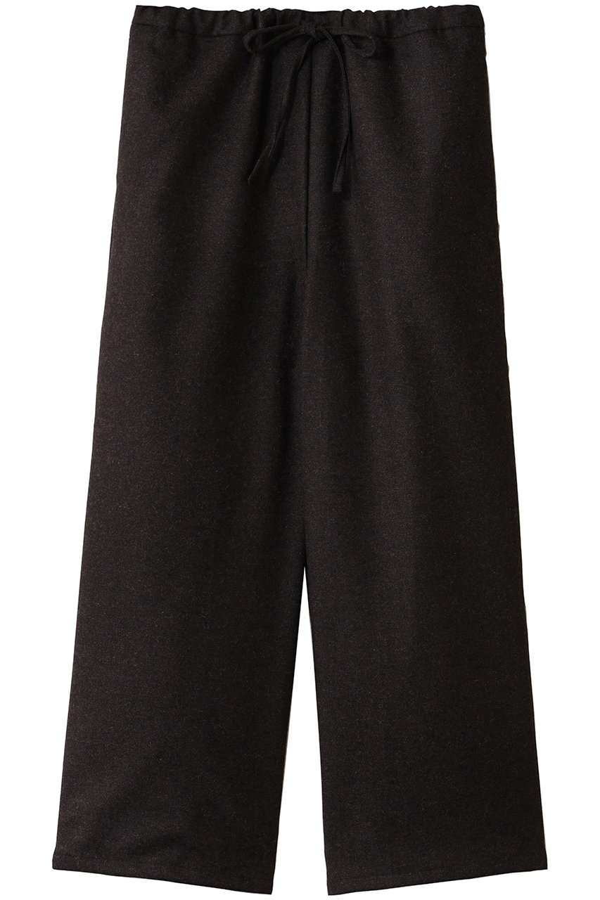 mizuiro ind wool blend easy PT パンツ (brownA, F) ミズイロインド ELLE SHOP mizuiro ind wool blend easy PT パンツ (brownA, F) ミズイロインド ELLE SHOP