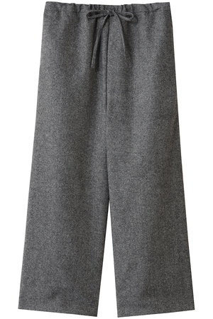 ミズイロインド/mizuiro indのウールブレンドイージーパンツ(110600/110601)