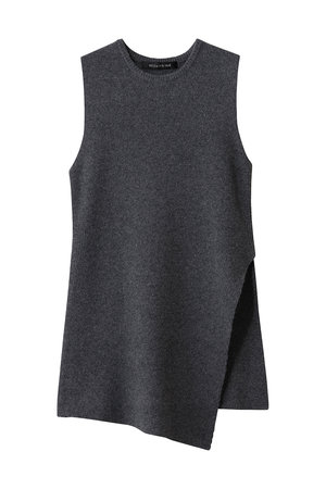 ミズイロインド/mizuiro indのside slit rib vest ベスト(110300/110301)
