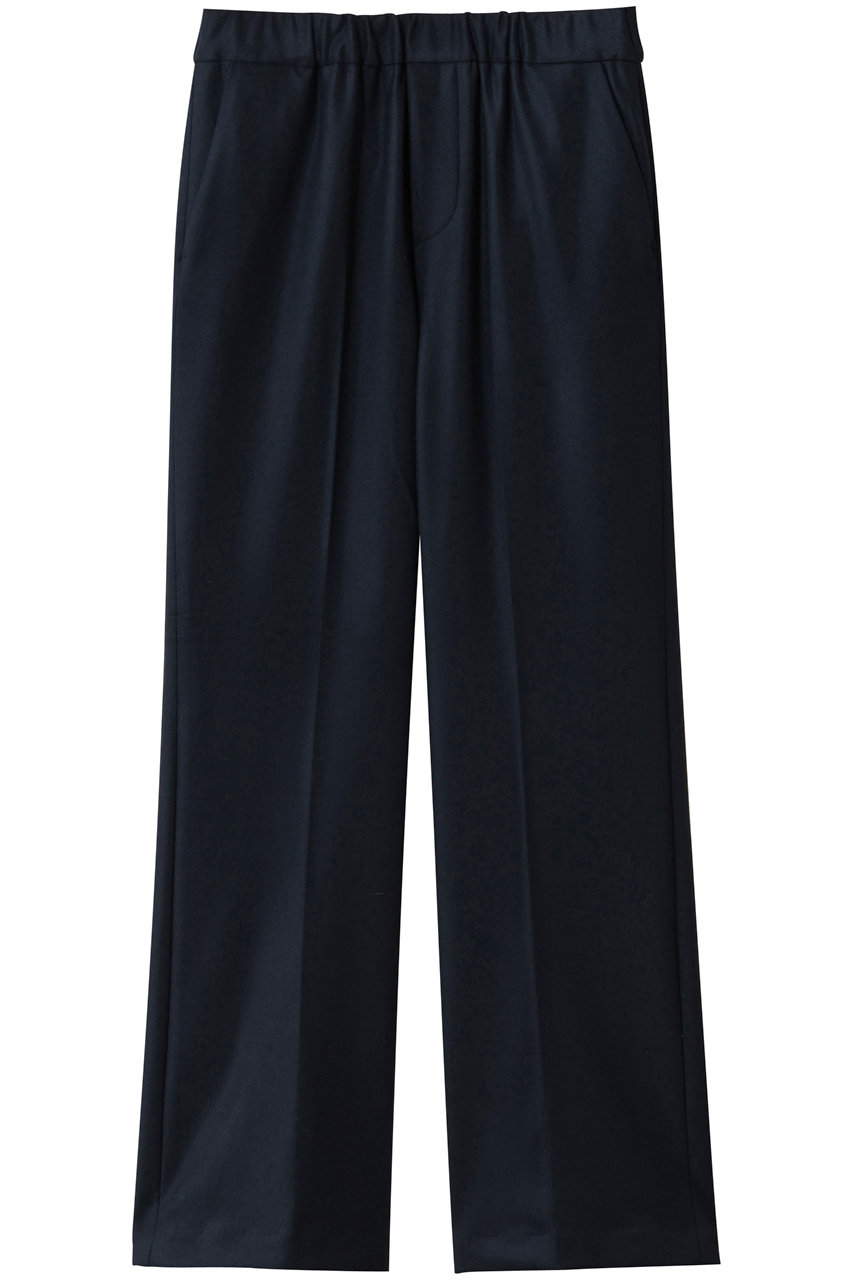 mizuiro ind center press PT パンツ (navy, F) ミズイロインド ELLE SHOP