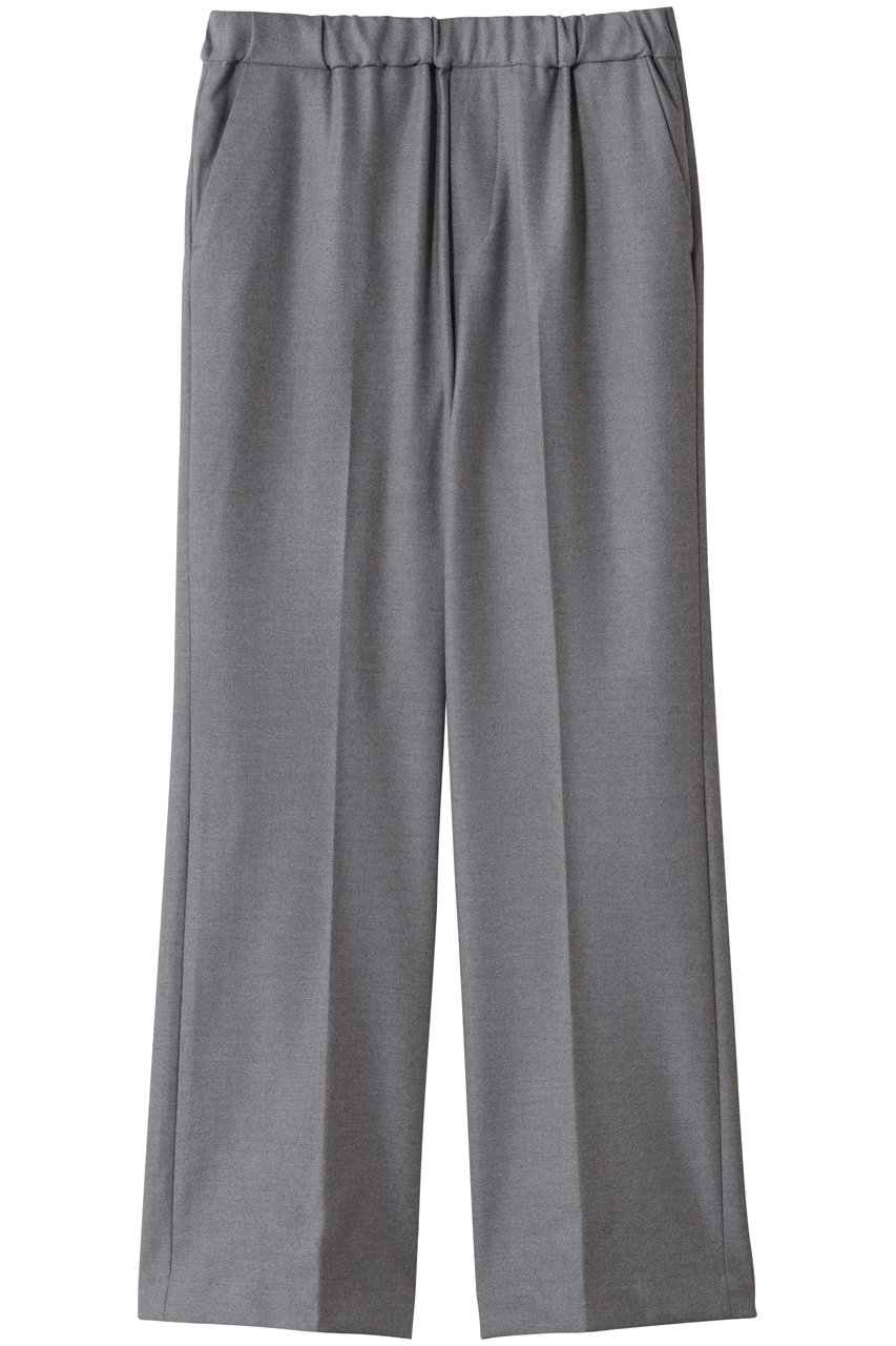 mizuiro ind center press PT パンツ (grayB, F) ミズイロインド ELLE SHOP