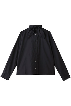 ミズイロインド/mizuiro indのリボンタイシャツ(110400/110403)