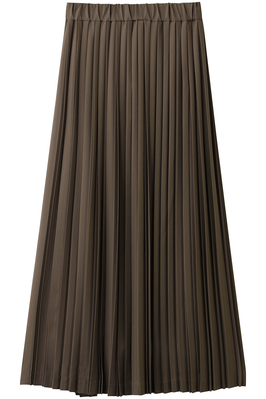 ミズイロインド/mizuiro indのロングプリーツスカート(brown/4-260058)