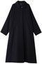ウール混バルマカーンコート ミズイロインド/mizuiro ind navy
