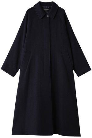 ミズイロインド/mizuiro indのウール混バルマカーンコート(110900/110903)