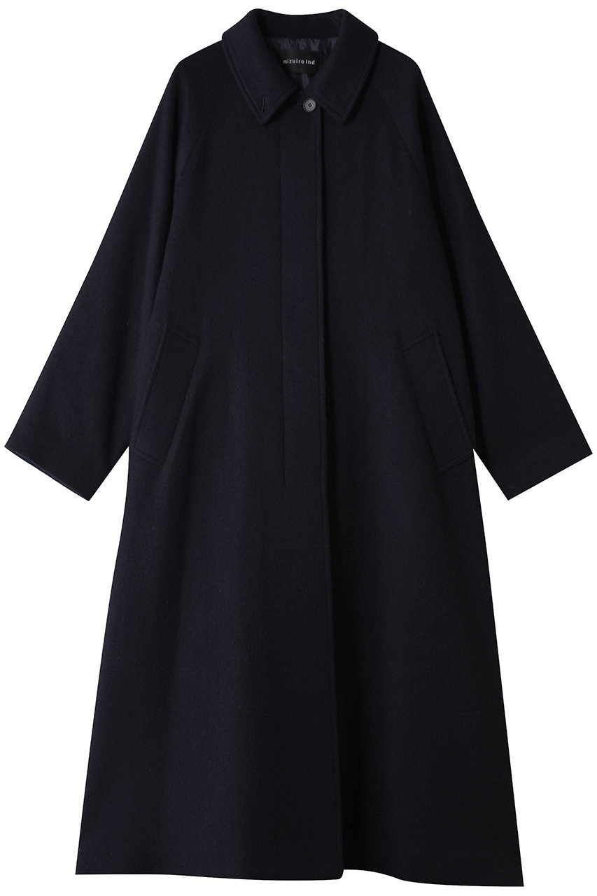 ウール混バルマカーンコート