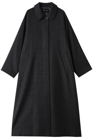 ミズイロインド/mizuiro indのウール混バルマカーンコート(110900/110903)