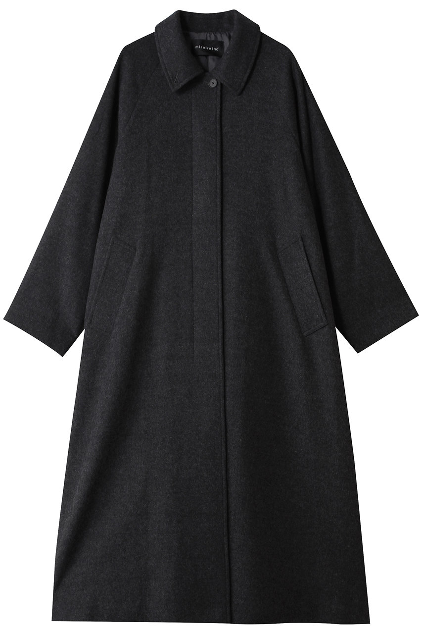 ウール混バルマカーンコート