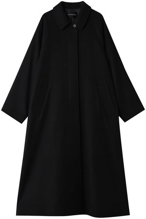 ミズイロインド/mizuiro indのウール混バルマカーンコート(110900/110903)