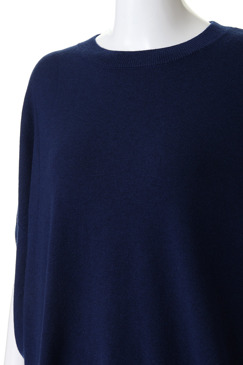 ミズイロインド　コクーンワイドベスト　ネイビー mizuiro ind(ミズイロインド)｜コクーンワイドベスト/kinari の通販