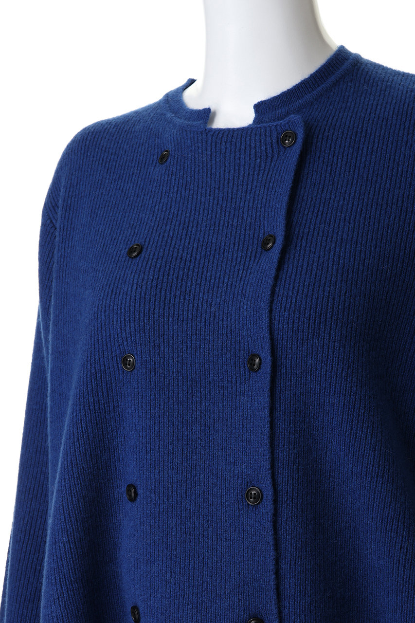 mizuiro ind(ミズイロインド)｜ダブルブレストカーディガン/ivory の