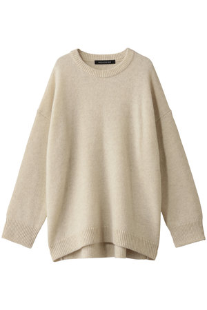 ミズイロインド/mizuiro indのMG/クルーネックワイドプルオーバー(110300/110301)