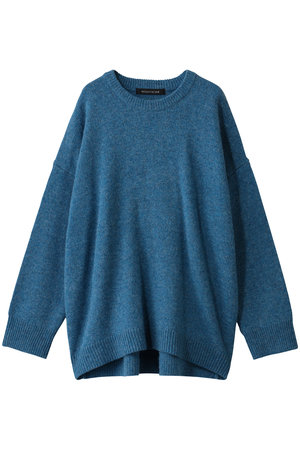 ミズイロインド/mizuiro indのMG/クルーネックワイドプルオーバー(110300/110301)