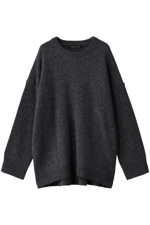 ミズイロインド/mizuiro indのMG/クルーネックワイドプルオーバー(110300/110301)