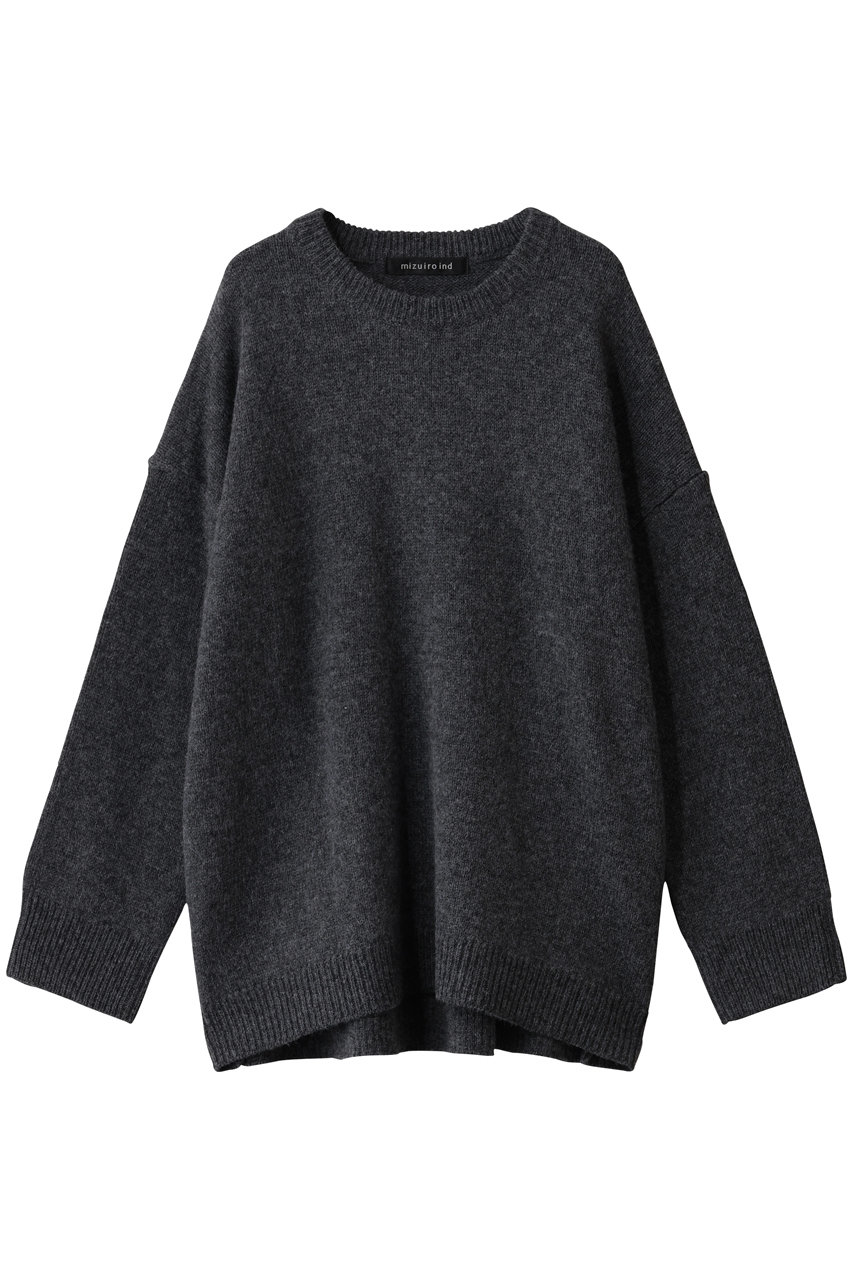 楽天市場】mizuiro-ind ミズイロインド クルーネックワイドプル
