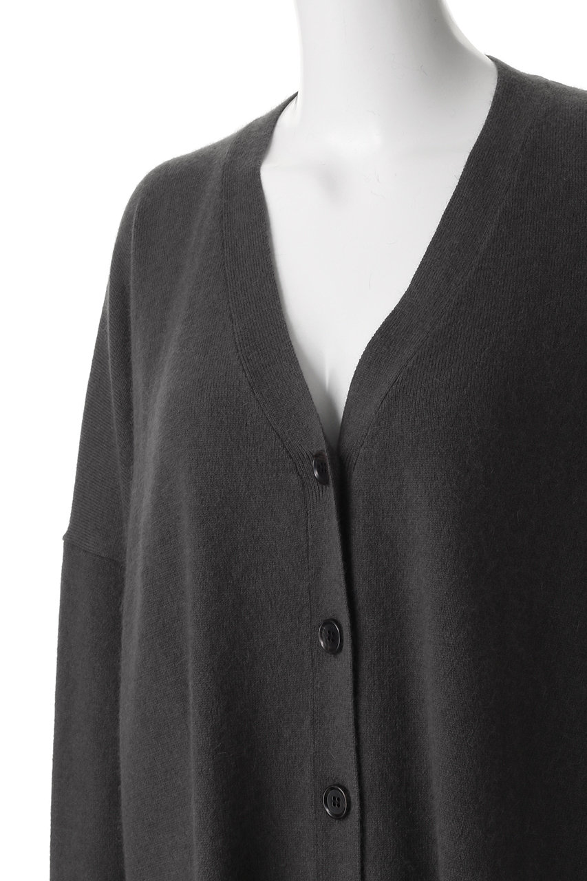 mizuiro ind(ミズイロインド)｜Vネックカーディガン/beige の通販