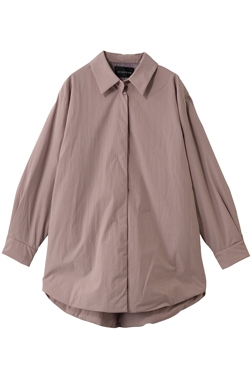 ワイドパディングシャツジャケット