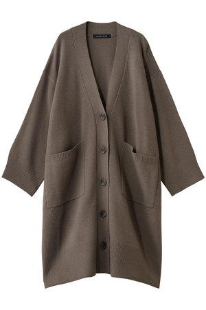 ミズイロインド/mizuiro indのワイドVネックカーディガン(110300/110303)