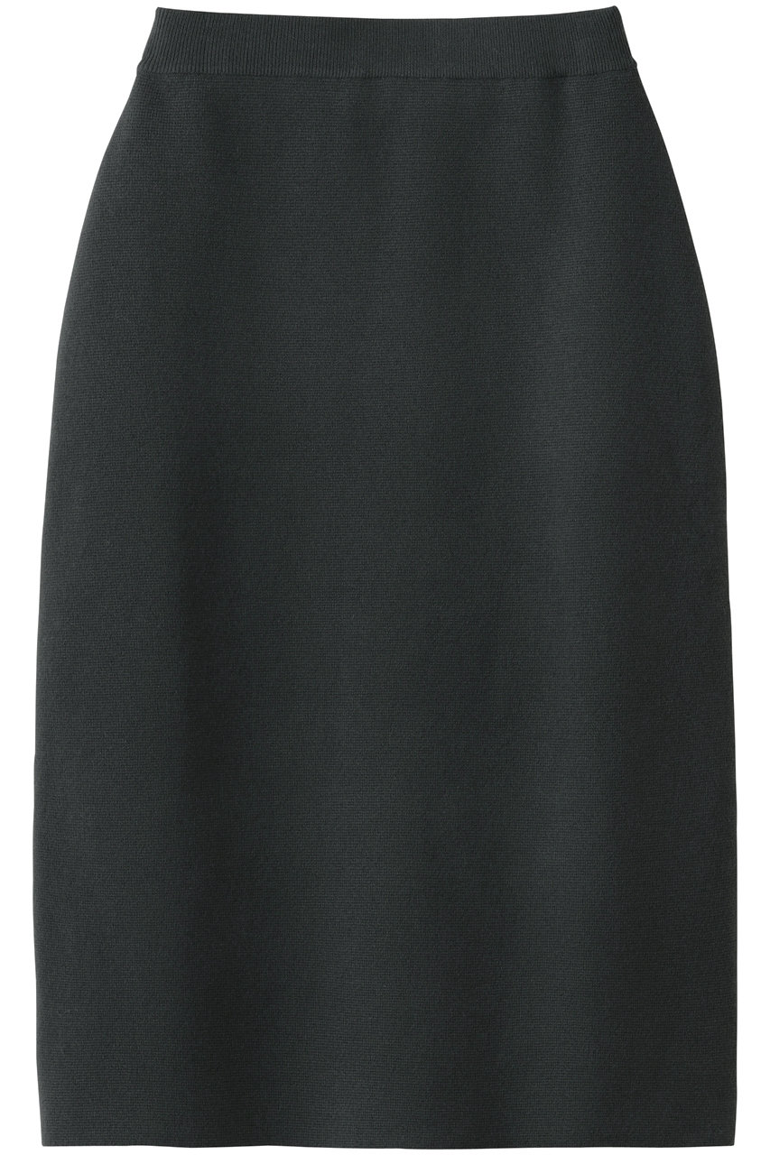 ミズイロインド/mizuiro indのシードステッチAラインスカート(khaki/4-260055)