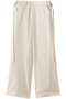 サイドバックルパンツ ミズイロインド/mizuiro ind off white