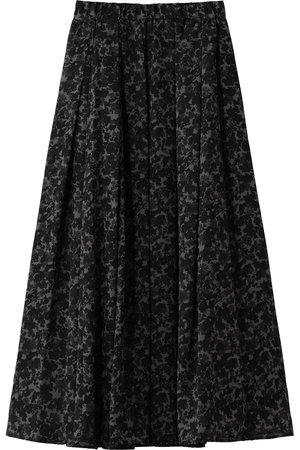 ミズイロインド/mizuiro indのフラワープリントロングスカート(110700/110703)